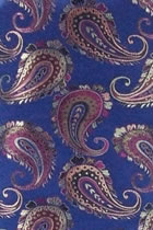 Fabric - Cashew Flower Brocade (Multicolor)