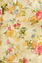 Fabric - Camellia & Small Phoenix Brocade