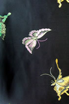 Fabric - Large Butterfly Brocade
