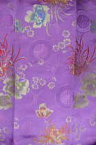 Fabric - Longevity & Chrysanthemum Brocade (Multicolor)