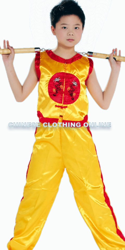 Kid's Double-Dragon Kung Fu Uniform (RM)