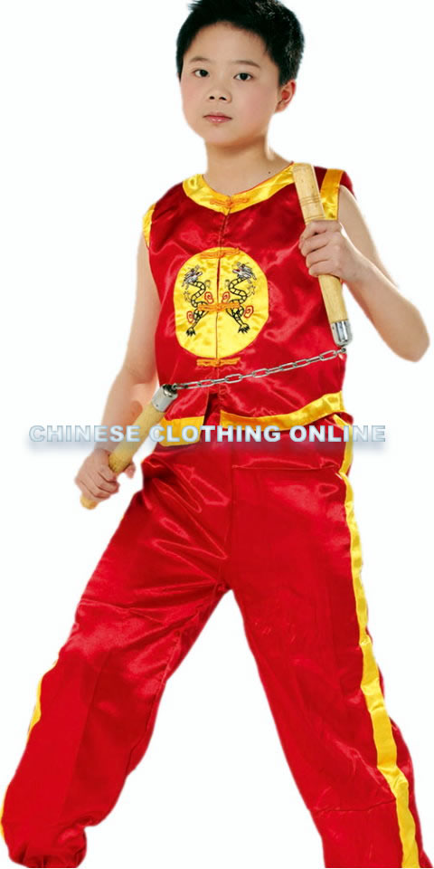 Kid's Double-Dragon Kung Fu Uniform (RM)