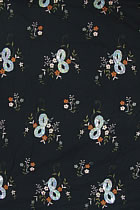 Fabric - Embroidery Cotton (Black)
