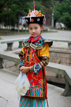 Girl's Qing Dynasty Empress Court Dress (RM)