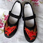 Bargain - Girl's Phoenix Embroidery Shoes