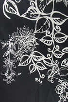 Fabric - Floral Imitation Silk