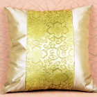 Chinese Ethnic Lotus Embroidery Cushion Cover