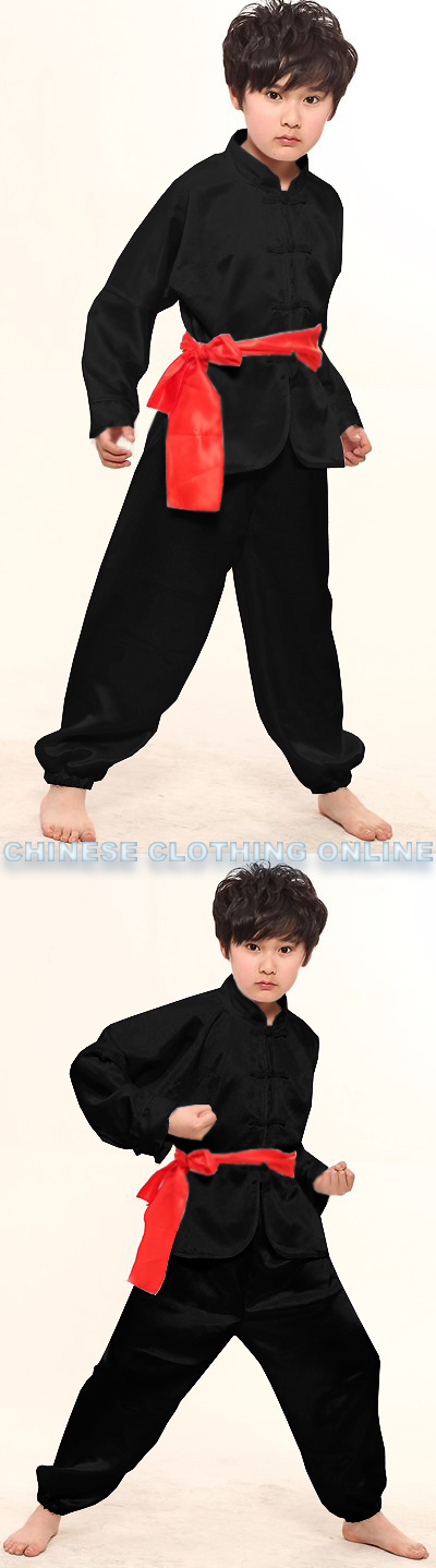 Kid's Kung Fu Uniform with Sash (RM)