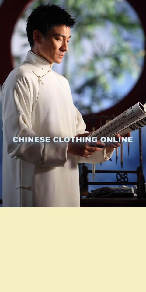 Mandarin Robe w/ White Folding Cuffs (CM)