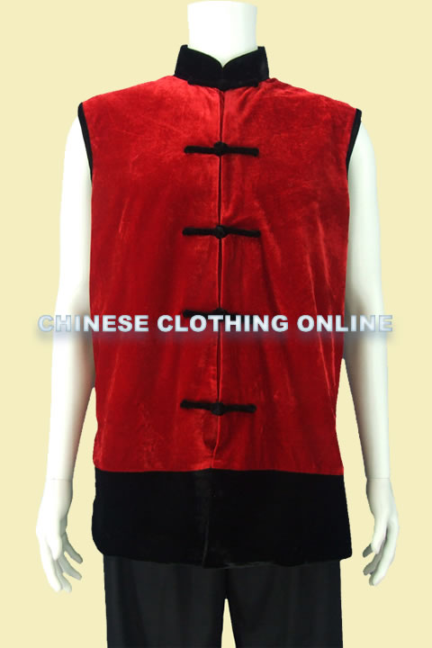 Two-color Mandarin Vest (CM)