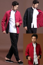 Mandarin Reversible Cotton Jacket (CM)