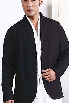 Mandarin V-collar Jacket (CM)