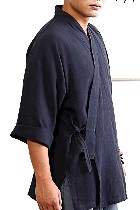 Long-sleeve Cross-collar Mandarin Shirt (CM)