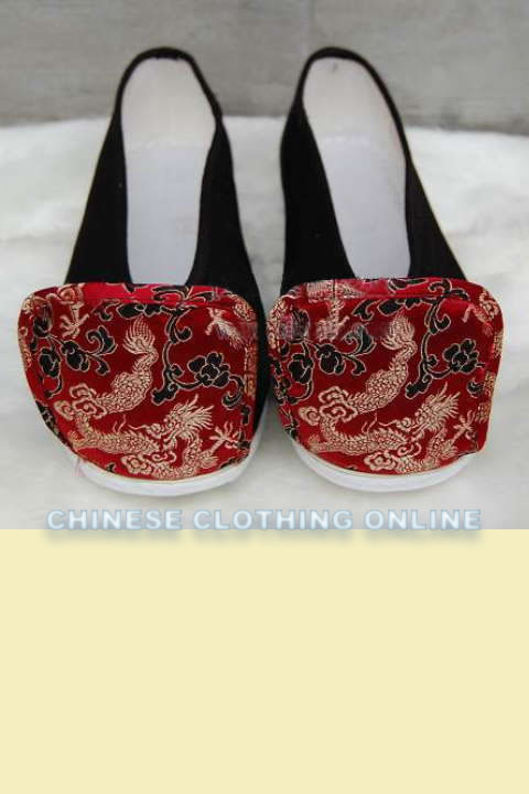 Qiaotoulu - Tipping-Head Cloth Shoes (Multicolor)