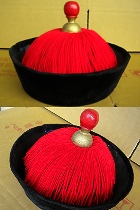 Chinese Qing Dynasty Official Hat for Adults