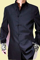 Modernised Mao Suit w/ Brocade Cuffs (CM)