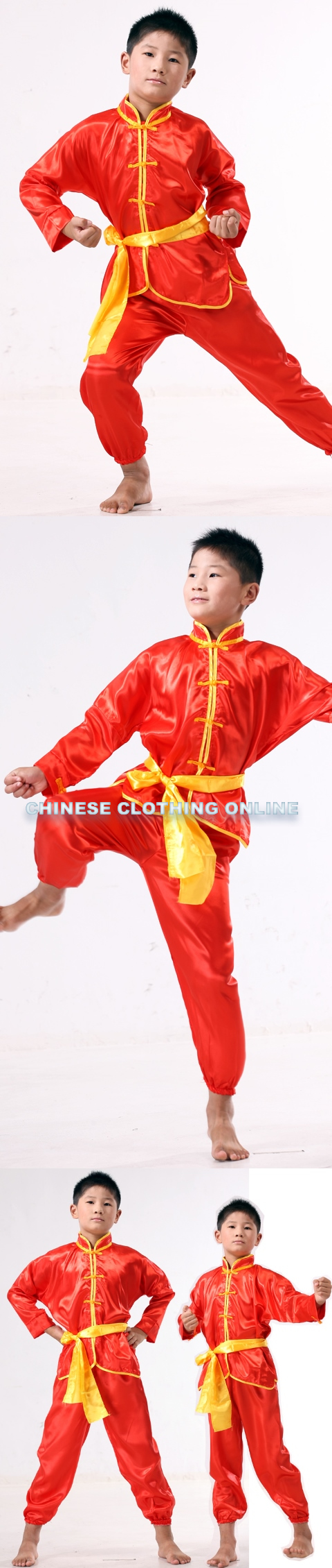 Kid's Kung Fu Uniform with Sash (RM)