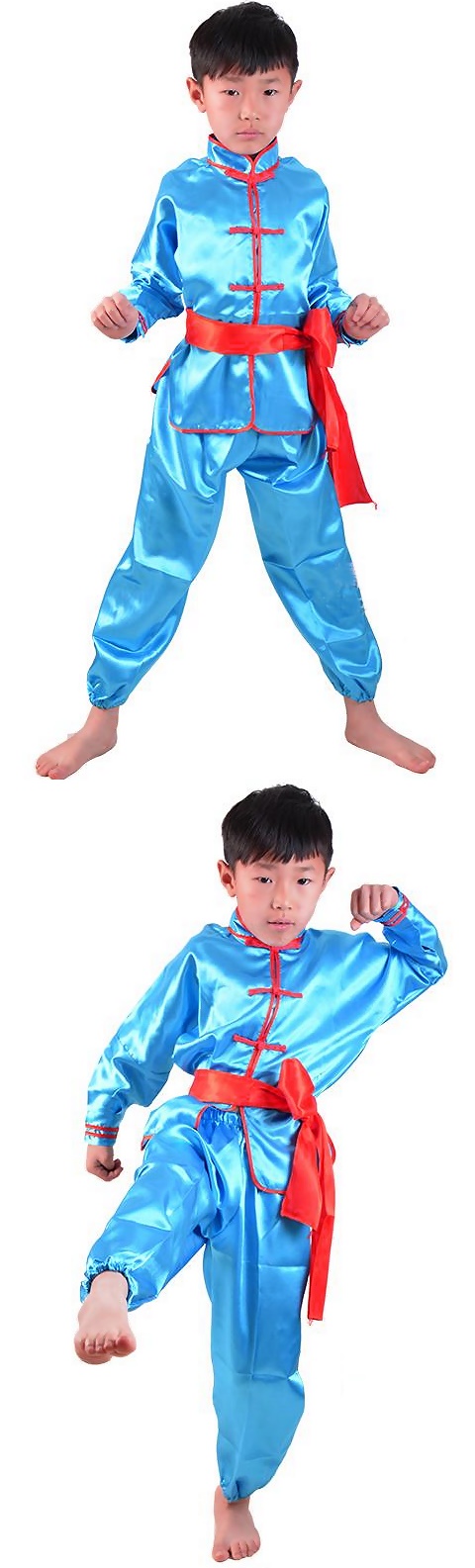 Kid's Kung Fu Uniform with Sash (RM)