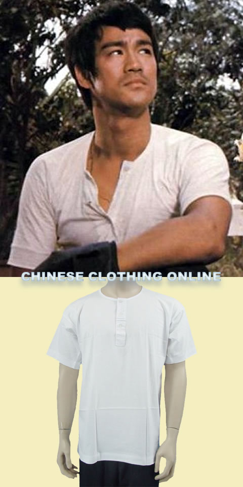 Short-sleeve 3-button Kungfu Undershirt (RM)
