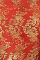 Fabric - Gold Threaded Silk Plaster