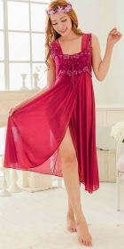 Silky Long Slip Dress Sleepwear (RM)