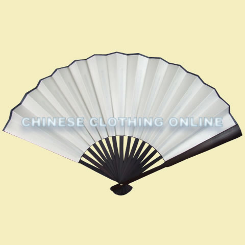 Plain Folding Fan (Double-side)
