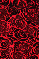 Fabric - Blossom Rose Silk Velvet