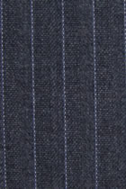 Fabric - Wool Blend with Thin Stripes (Multicolor)
