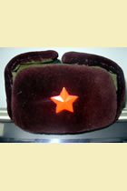 Peoples Liberation Army Winter Hat w/ Red Star (RM)