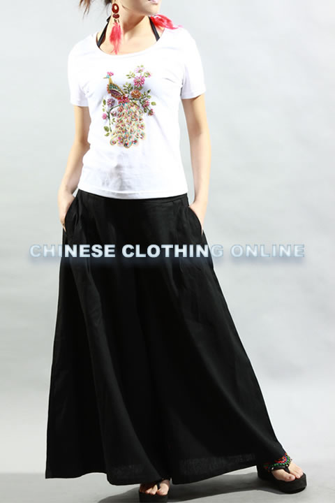 Ethnic Baggy Skirt Pants (CM)
