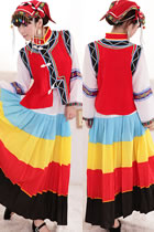 中國民族舞蹈服-涼山彝族