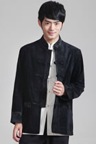 Mandarin Chenille Fabric Jacket (RM)