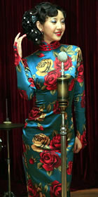 Long-sleeve Long-length Cheongsam (CM)