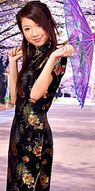 Short-sleeve Long-length Cheongsam (CM)