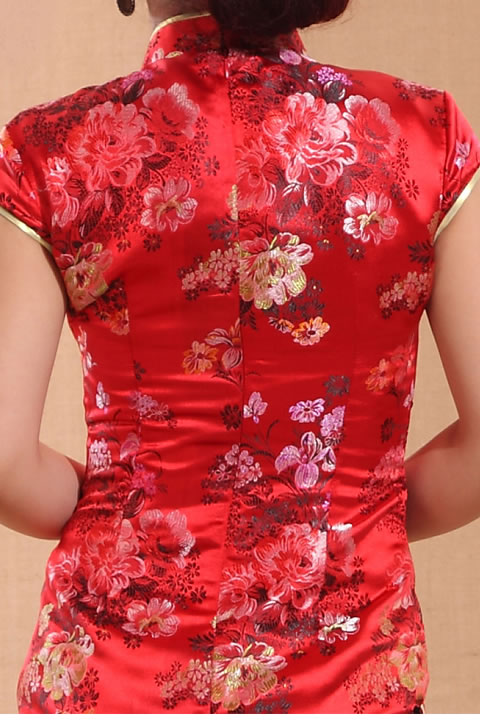 Cup-sleeve Long-length Cheongsam (CM)