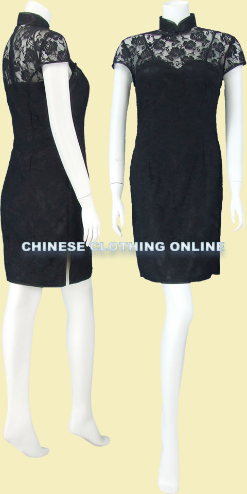 Cup-sleeve Short-length Cheongsam (CM)