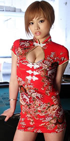 Cup-sleeve Short-length Cheongsam (CM)