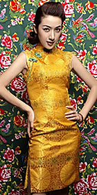 Sleeveless Short-length Cheongsam (CM)