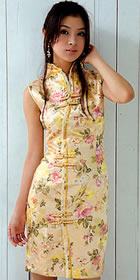 Sleeveless Short Cheongsam (CM)