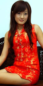 Sleeveless Short-length Cheongsam (CM)