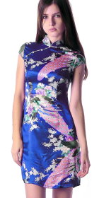 Cup-sleeve Short-length Cheongsam (CM)