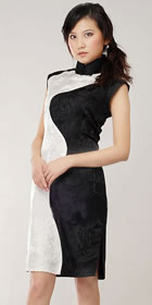 Sleeveless Mid-length Cheongsam (CM)