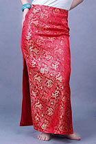 Embroidery Maxi Skirt (CM)