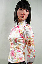 3/4-sleeve Mandarin Blouse (CM)