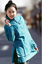 Long-sleeve Mandarin Blouse (CM)