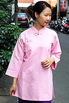 3/4-sleeve Mandarin Blouse (CM)