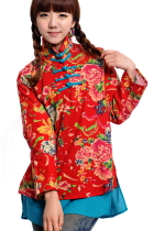 Long-sleeve Mandarin Blouse (CM)