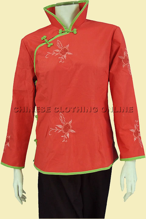 Fabric - Embroidery Cotton (Red)