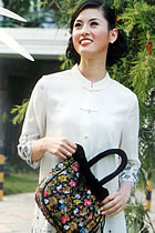 Long-sleeve Mandarin Blouse (CM)