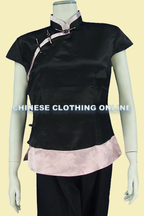 Short-sleeve Mandarin Blouse (CM)